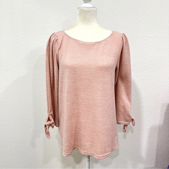 MAX STUDIO 3/4 Sleeve Top M - Picture 1 of 6